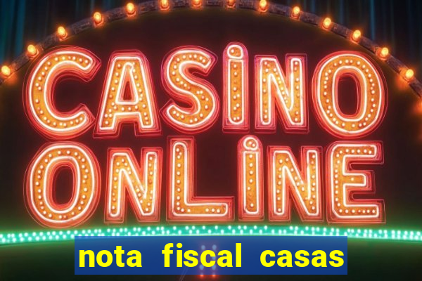 nota fiscal casas bahia 2 via